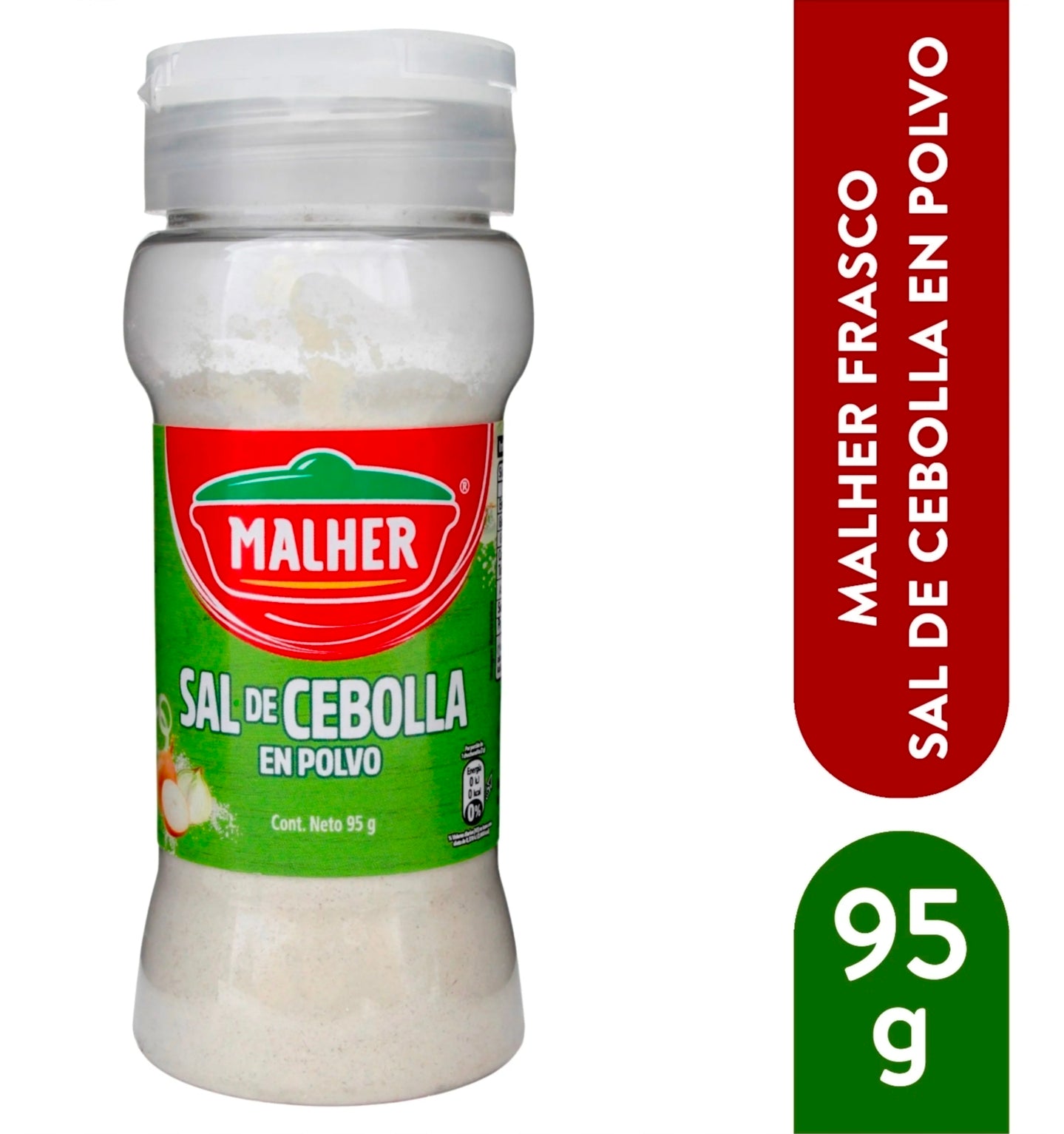Sal de Cebolla Malher Salero 95g